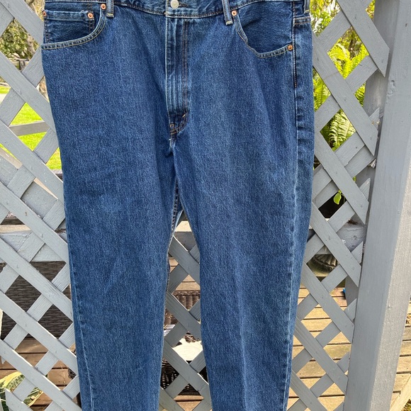 Levi’s Men’s Dark Wash  505 Jeans 44 x 30 - Picture 3 of 5